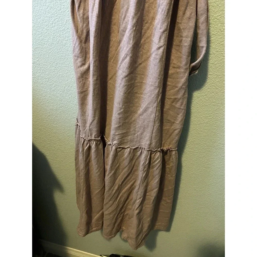 Free People Garcia MIDI Dress Purple Size Medium
